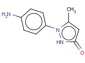 1-(4-AMINOPHENYL)-5-METHYL-2,3-DIHYDRO-1H-PYRAZOL-3-ONE