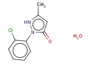 2-(2-氯丙烯基)-2,4-二氢-5-甲基-3H-<span class='lighter'>吡唑</span>-3-酮