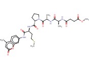 4-((S)-1-((S)-1-((S)-2-((S)-2-(4-甲基-2-羰基-2H-色烯-7-<span class='lighter'>基</span><span class='lighter'>氨基</span>)-3-苯基丙<span class='lighter'>酰</span><span class='lighter'>氨基</span><span class='lighter'>甲</span><span class='lighter'>酰</span>)吡咯烷-1-<span class='lighter'>基</span>)-1-羰基丙烷-2-<span class='lighter'>基</span><span class='lighter'>氨基</span>)-1-羰基丙烷-2-<span class='lighter'>基</span>