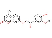 7-[2-(4-HYDROXY-3-METHOXY-PHENYL)-2-OXO-ETHOXY]-4-METHYL-CHROMEN-2-ONE