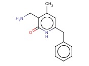 3-(AMINOMETHYL)-4-METHYL-6-(PHENYLMETHYL)-2(1H)-PYRIDINONE