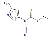 METHYL (3-METHYL-1H-PYRAZOLE-5-YL)CYANOCARBONIMIDODITHIOATE