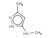 N,3-Dimethyl-1H-pyrazol-5-<span class='lighter'>amine</span>