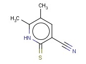 1,2-DIHYDRO-5,6-DIMETHYL-2-THIOXO-3-PYRIDINECARBONITRILE
