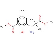 METHYL 3-[(1S)-1-AMINO-3-METHOXY-2,2-DIMETHYL-3-OXOPROPYL]-2-HYDROXY-5-METHYLBENZOATE