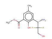 METHYL 3-[(1S)-1-AMINO-2,2-DIFLUORO-3-HYDROXYPROPYL]-2-HYDROXY-5-METHYLBENZOATE