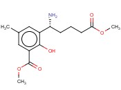 METHYL 3-[(1R)-1-AMINO-5-METHOXY-5-OXOPENTYL]-2-HYDROXY-5-METHYLBENZOATE