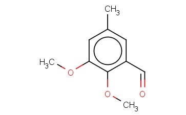 <span class='lighter'>2,3</span>-<span class='lighter'>二甲</span><span class='lighter'>氧基</span>-5-<span class='lighter'>甲基</span><span class='lighter'>苯</span><span class='lighter'>甲醛</span>