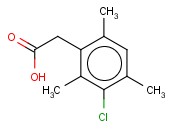2,4,6-TRIMETHYL-3-<span class='lighter'>CHLOROPHENYLACETIC</span> ACID