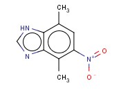 1H-<span class='lighter'>苯并咪唑</span>，4,7 - 二甲基-5 - <span class='lighter'>硝基</span>-（9CI）