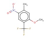 2-METHOXY-4-METHYL-5-<span class='lighter'>NITROBENZOTRIFLUORIDE</span>