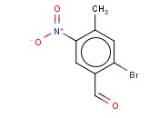 2-<span class='lighter'>溴</span>-4-甲基-5-<span class='lighter'>硝基苯</span><span class='lighter'>甲醛</span>