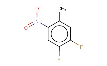 <span class='lighter'>4,5-DIFLUORO-1-METHYL-2-NITROBENZENE</span>