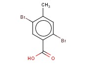 2,5-二<span class='lighter'>溴</span>-4-甲基<span class='lighter'>苯甲酸</span>