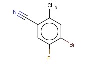 4-<span class='lighter'>溴</span>-5-<span class='lighter'>氟</span>-2-<span class='lighter'>甲基</span><span class='lighter'>苯</span>甲<span class='lighter'>腈</span>