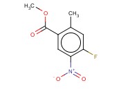 4-<span class='lighter'>氟</span>-2-甲基-5-硝基<span class='lighter'>苯甲酸</span>甲<span class='lighter'>酯</span>
