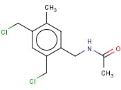 N-[2,4-BIS(CHLOROMETHYL)-5-METHYLBENZYL]ACETAMIDE