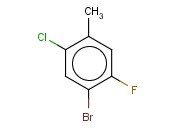 BENZENE, <span class='lighter'>1-BROMO-5-CHLORO-2-FLUORO-4-METHYL-</span>