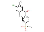 4-CHLORO-2,5-DIMETHYL-4'-(METHYLSULFONYL)BENZOPHENONE
