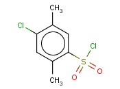 4-CHLORO-<span class='lighter'>2,5</span>-DIMETHYLBENZENESULFONYL <span class='lighter'>CHLORIDE</span>