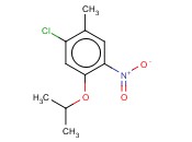 1-氯-5-<span class='lighter'>异</span><span class='lighter'>丙</span><span class='lighter'>氧基</span>-2-甲基-4-硝基<span class='lighter'>苯</span>