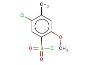 5-CHLORO-2-<span class='lighter'>METHOXY</span>-4-METHYLBENZENESULFONYL CHLORIDE