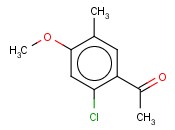1-(2-CHLORO-4-METHOXY-5-METHYLPHENYL) ETHANONE
