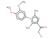 2-CHLORO-1-[1-(3,4-DIMETHOXYPHENYL)-2,5-DIMETHYL-1H-PYRROL-3-YL]ETHANONE