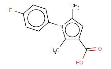 1-(4-FLUORO-PHENYL)-2,5-DIMETHYL-1H-PYRROLE-3-CARBOXYLIC ACID
