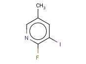 2-<span class='lighter'>FLUORO-3-IODO-5-METHYLPYRIDINE</span>