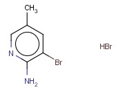 3-BROMO-5-METHYL-PYRIDIN-2-YLAMINE <span class='lighter'>HYDROBROMIDE</span>