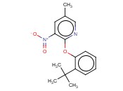 2-[2-(1,1-DIMETHYLETHYL)PHENOXY]-5-METHYL-3-NITRO-PYRIDINE