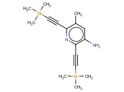 5-METHYL-2,6-BIS(2-(TRIMETHYLSILYL)ETHYNYL)PYRIDIN-3-AMINE