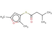 1-[(2,5-DIMETHYLFURAN-3-YL)SULFANYL]-3-METHYLBUTAN-1-ONE