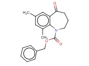 1H-1-BENZAZEPINE-1-CARBOXYLIC ACID, 2,3,4,5-TETRAHYDRO-7,9-DIMETHYL-5-OXO-, PHENYLMETHYL ESTER