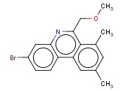 3-BROMO-6-METHOXYMETHYL-7,9-DIMETHYLPHENANTHRIDINE