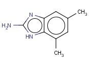 2-氨基-5,7-二<span class='lighter'>甲基</span><span class='lighter'>苯并咪唑</span>