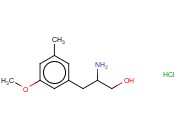 <span class='lighter'>BENZENEPROPANOL</span>, <span class='lighter'>BETA-AMINO-3-METHOXY-5-METHYL-</span>, <span class='lighter'>HYDROCHLORIDE</span>