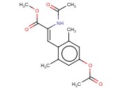 (Z)-METHYL 2-ACETAMIDO-3-(4-ACETOXY-2,6-DIMETHYLPHENYL)ACRYLATE