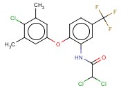 N1-[2-(4-CHLORO-3,5-DIMETHYLPHENOXY)-5-(TRIFLUOROMETHYL)PHENYL]-2-CHLORO-CHLOROACETAMIDE