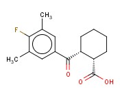 CIS-2-(4-FLUORO-3,5-DIMETHYLBENZOYL)CYCLOHEXANE-1-CARBOXYLIC ACID