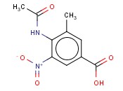BENZOIC ACID, 4-(ACETYLAMINO)-3-METHYL-5-NITRO-