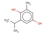 1,4-BENZENEDIOL, 2-METHYL-6-(1-METHYLETHYL)-