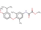 METHYL N-[3,5-DIMETHYL-4-(4'-METHOXY-3'-ISOPROPYL-PHENOXY) PHENYL] OXAMATE