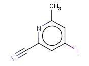 4-IODO-6-METHYL-PYRIDINE-2-CARBONITRILE