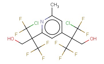4,6-BIS((3-CHLORO-3,3-DIFLUORO-2-HYDROXY-2-TRIFLUOROMETHYL)PROPYL)-2-PICOLINE