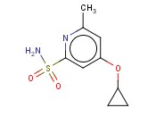 <span class='lighter'>4-CYCLOPROPOXY-6-METHYLPYRIDINE-2-SULFONAMIDE</span>
