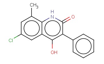 <span class='lighter'>6-CHLORO-4-HYDROXY-8-METHYL-3-PHENYL-1H-QUINOLIN-2-ONE</span>