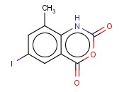 <span class='lighter'>6-IODO-8-METHYL-1H-BENZO-1,3-OXAZINE-2,4-DIONE</span>