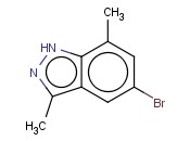 5-溴-3,7-二甲基-1H-吲唑